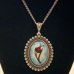 Antique Silver Plated Necklace